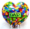 Michael Maddy and Rina Fehrensen Mosaic DAD Heart