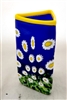 Michael Maddy Blue Sky Daisy Triangle Vase