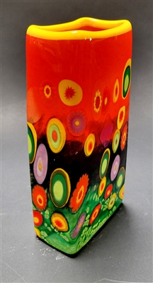 Michael Maddy and Rina Fehrensen Citrus Rectangle  Vase