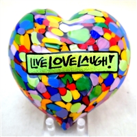 Michael Maddy and Rina Fehrensen Mosaic Live, Love, Laugh Hart