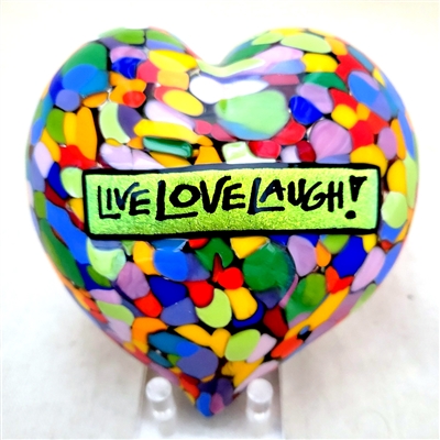 Michael Maddy and Rina Fehrensen Mosaic Live, Love, Laugh Hart