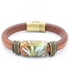 Olive Parker Tamarack Leather Bracelet