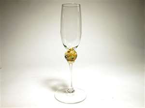 Minh Martin Gold Planet Champagne Flute