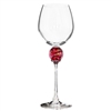 Minh Martin  Ruby Planet Red Wine Glass