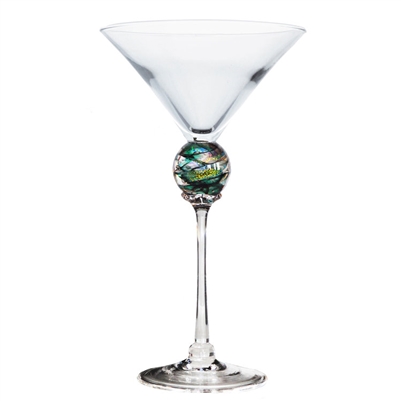 Minh Martin Green Planet Martini Glass