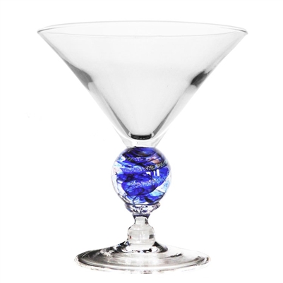 Minh Douglas Martin Short Blue Planet Martini Glass