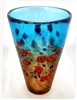 Robert Held Medium California Poppy Cone Vase in  Blue