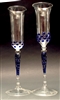 Suzan Benzle  Champagne Flutes Glass