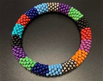 Sher Berman Primary Color Crochet Bangle