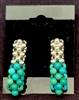 Sher Berman Turquoise Woven Earrings