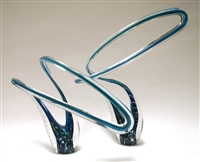 Scott Hartley  Painter's Aurora Glass Sculpture