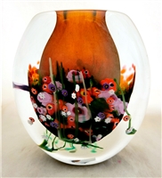 Shawn Messenger Field of Wildflowers Vase