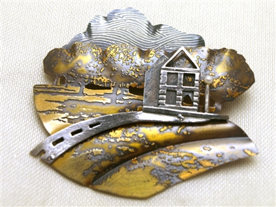 Mary Ann and Malcolm Owen House Pin