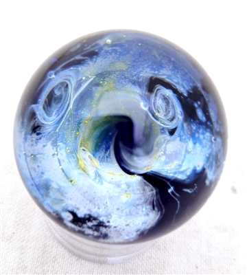 Filip Vogelpohl 1 1/2"  Cosmic Vortex Glass MarbleI V