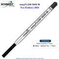 Imprinted Schmidt easyFLOW9000 Ballpoint Refill- Black Ink, Medium Tip 1.0mm - Pack of 1 by Lanier Pens, Wood N Dreams, wndpens