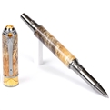 Art Deco Fountain Pen - Buckeye Burl by Lanier Pens, lanierpens, lanierpens.com, wndpens, WOOD N DREAMS, Pensbylanier