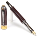 Art Deco Fountain Pen - Kingwood by Lanier Pens, lanierpens, lanierpens.com, wndpens, WOOD N DREAMS, Pensbylanier