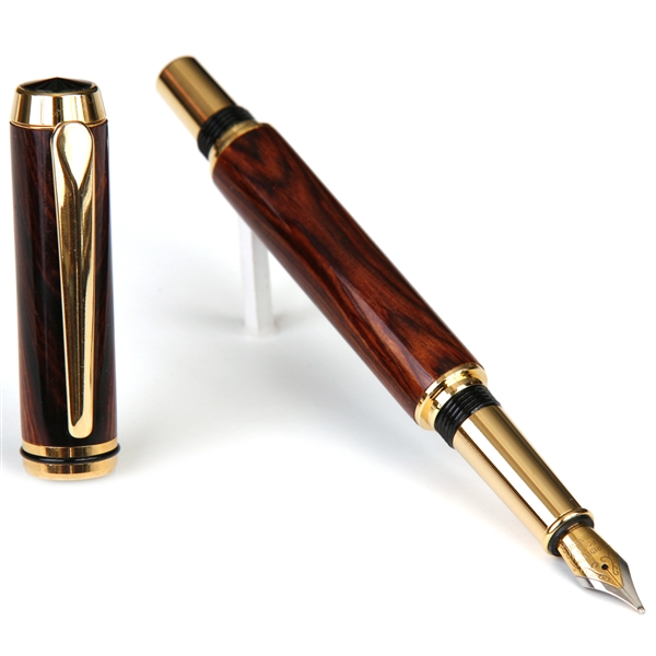 Baron Fountain Pen - Cocobolo by Lanier Pens, lanierpens, lanierpens.com, wndpens, WOOD N DREAMS, Pensbylanier