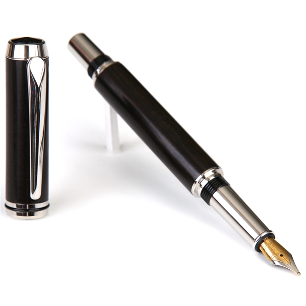 Baron Fountain Pen - Blackwood by Lanier Pens, lanierpens, lanierpens.com, wndpens, WOOD N DREAMS, Pensbylanier