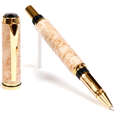 Baron Rollerball Pen - Birds Eye Maple by Lanier Pens, lanierpens, lanierpens.com, wndpens, WOOD N DREAMS, Pensbylanier