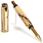 Baron Rollerball Pen - Black & White Ebony by Lanier Pens, lanierpens, lanierpens.com, wndpens, WOOD N DREAMS, Pensbylanier