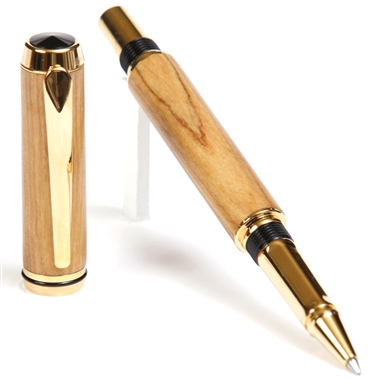 Baron Rollerball Pen - Olivewood by Lanier Pens, lanierpens, lanierpens.com, wndpens, WOOD N DREAMS, Pensbylanier