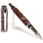 Baron Rollerball Pen - Purple Maple Burl by Lanier Pens, lanierpens, lanierpens.com, wndpens, WOOD N DREAMS, Pensbylanier