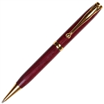 Comfort Twist Pen - Bloodwood by Lanier Pens, lanierpens, lanierpens.com, wndpens, WOOD N DREAMS, Pensbylanier