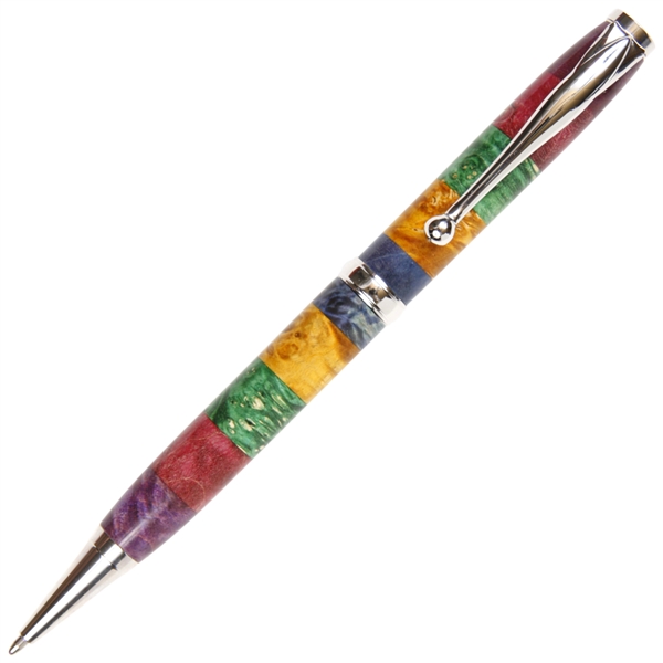 Comfort Twist Pen - Assorted Color Box Elder by Lanier Pens, lanierpens, lanierpens.com, wndpens, WOOD N DREAMS, Pensbylanier