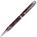 Comfort Twist Pen - Gray & Black Maple Burl by Lanier Pens, lanierpens, lanierpens.com, wndpens, WOOD N DREAMS, Pensbylanier