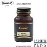 Conklin Rich Mahogany Ink Bottle 60ml by Lanier Pens, lanierpens, lanierpens.com, wndpens, WOOD N DREAMS, Pensbylanier