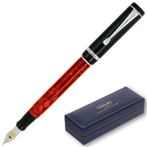 Conklin Duragraph Fountain Pen - Red Nights (CK71380) By Lanier Pens