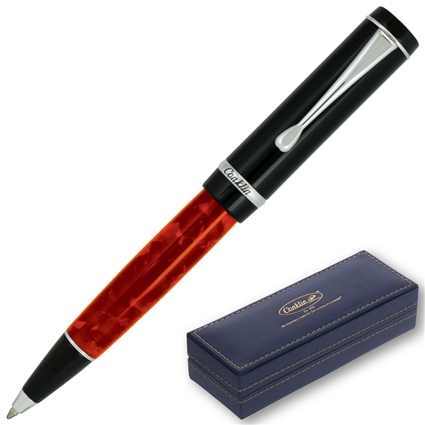 Conklin Duragraph Ballpoint Pen - Red Nights (CK71385) By Lanier Pens