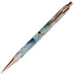 Comfort Pencil with Grip - Comfort Pencil-Blue Maple Burl by Lanier Pens, lanierpens, lanierpens.com, wndpens, WOOD N DREAMS, Pensbylanier