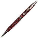 Comfort Pencil with Grip - Comfort Pencil-Night Fire Color Grain by Lanier Pens, lanierpens, lanierpens.com, wndpens, WOOD N DREAMS, Pensbylanier