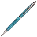 Comfort Pencil with Grip - Comfort Pencil-Turquoise Box Elder by Lanier Pens, lanierpens, lanierpens.com, wndpens, WOOD N DREAMS, Pensbylanier