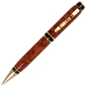 Cigar Twist Pen - Amboyna Burl by Lanier Pens, lanierpens, lanierpens.com, wndpens, WOOD N DREAMS, Pensbylanier