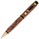 Cigar Twist Pen - Brown Box Elder by Lanier Pens, lanierpens, lanierpens.com, wndpens, WOOD N DREAMS, Pensbylanier