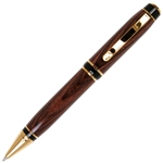 Cigar Twist Pen - Kingwood by Lanier Pens, lanierpens, lanierpens.com, wndpens, WOOD N DREAMS, Pensbylanier