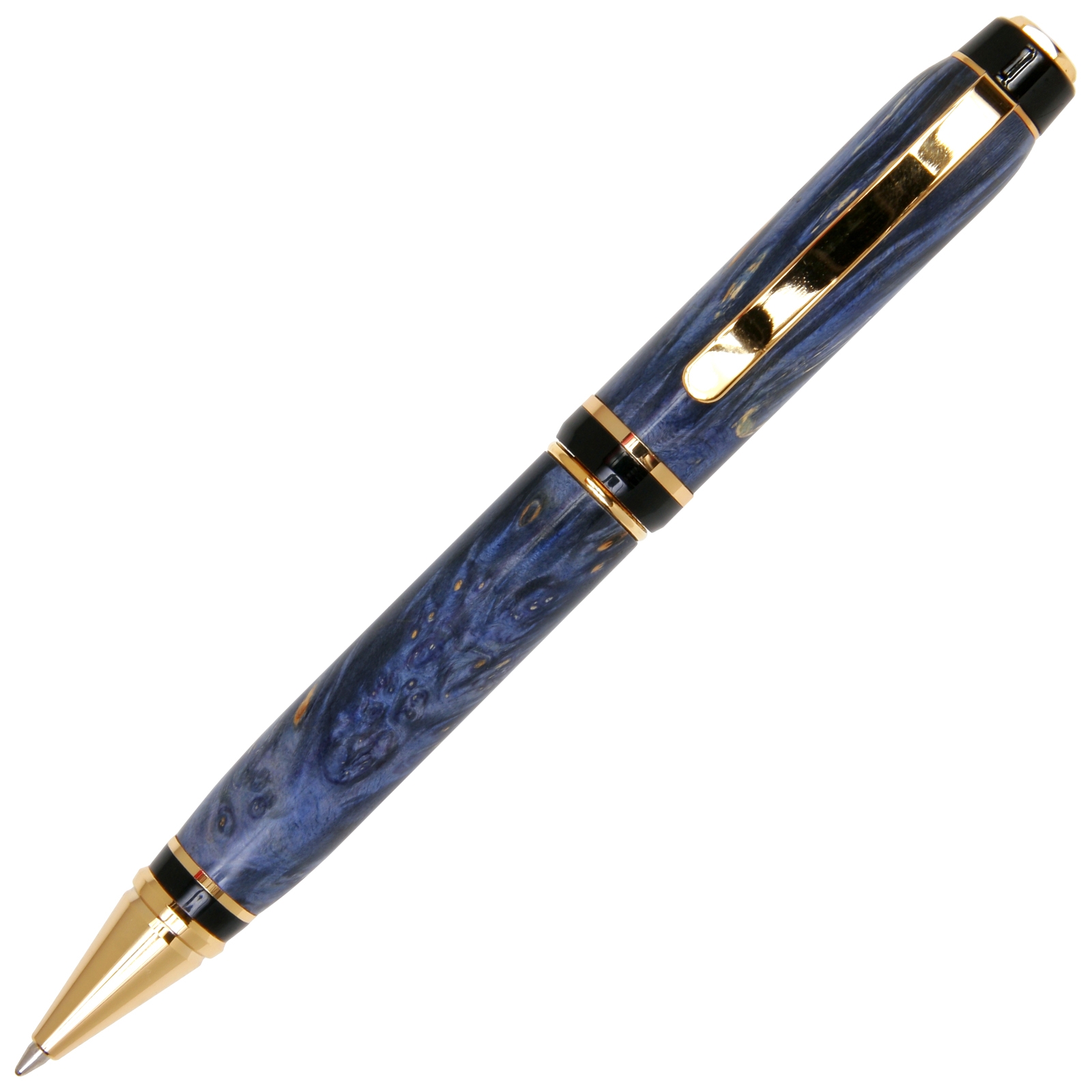 Burl Wood and Resin high quality Executive Ballpoint