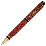 Cigar Twist Pen - Red Maple Burl by Lanier Pens, lanierpens, lanierpens.com, wndpens, WOOD N DREAMS, Pensbylanier