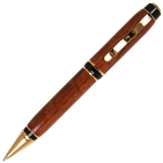 Cigar Twist Pen - Praduak Tiger Grain by Lanier Pens, lanierpens, lanierpens.com, wndpens, WOOD N DREAMS, Pensbylanier