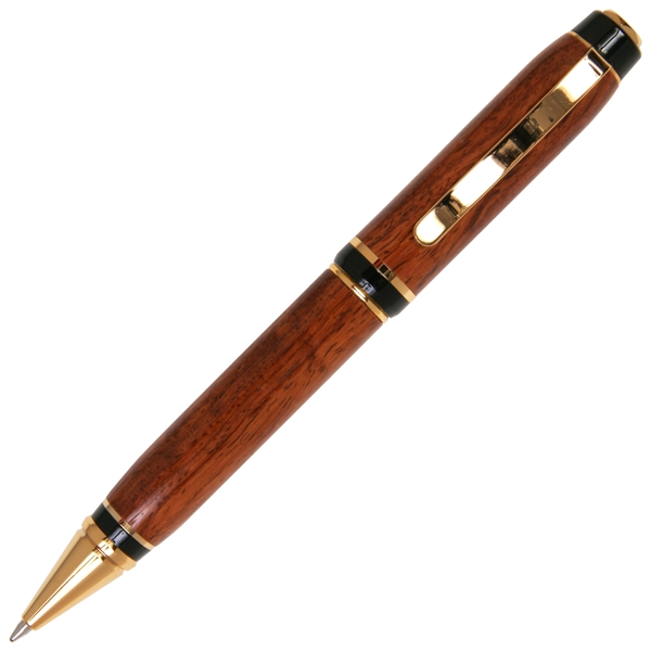 Cigar Twist Pen - Praduak Tiger Grain by Lanier Pens, lanierpens, lanierpens.com, wndpens, WOOD N DREAMS, Pensbylanier