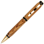 Cigar Twist Pen - Zebrawood by Lanier Pens, lanierpens, lanierpens.com, wndpens, WOOD N DREAMS, Pensbylanier