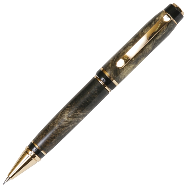 Cigar Twist Pencil - Buckeye Burl by Lanier Pens, lanierpens, lanierpens.com, wndpens, WOOD N DREAMS, Pensbylanier