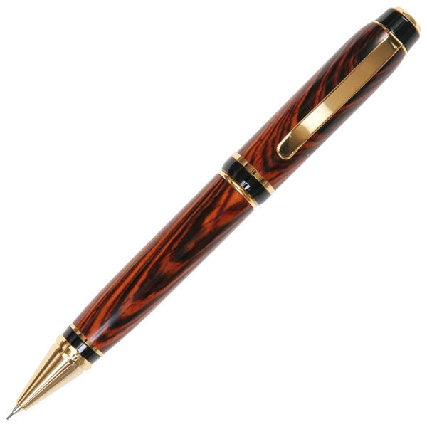 Cigar Twist Pencil - Cocobolo by Lanier Pens, lanierpens, lanierpens.com, wndpens, WOOD N DREAMS, Pensbylanier
