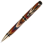 Cigar Twist Pencil - Festival Color Grain by Lanier Pens, lanierpens, lanierpens.com, wndpens, WOOD N DREAMS, Pensbylanier