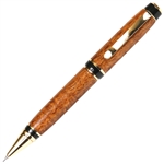 Cigar Twist Pencil - Praduak Tiger Grain by Lanier Pens, lanierpens, lanierpens.com, wndpens, WOOD N DREAMS, Pensbylanier