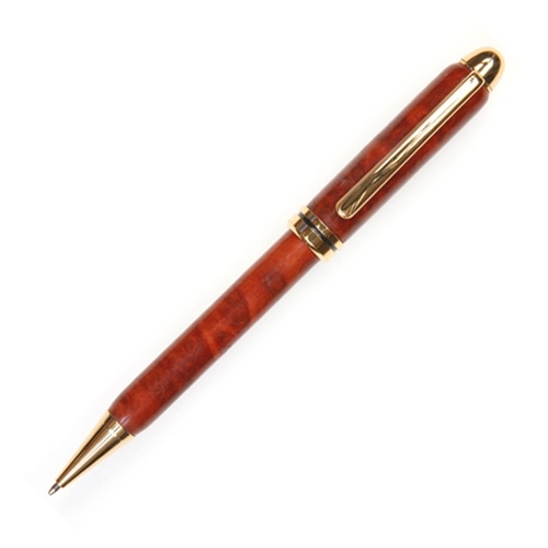 Designer Twist Pen - Red Mallee Burl by Lanier Pens, lanierpens, lanierpens.com, wndpens, WOOD N DREAMS, Pensbylanier