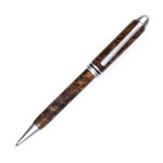 Designer Twist Pen - Gray & Black Maple Burl by Lanier Pens, lanierpens, lanierpens.com, wndpens, WOOD N DREAMS, Pensbylanier